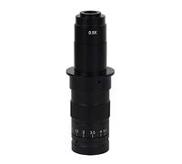 Kit d'accessoires pour microsc Vidéo Microscope lentille oculaire 13 0X 180x Accessoires de lentille de Montage de Zoom C réglable Lames de Microscope (Magnification : 180X)