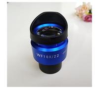 Kit d'accessoires pour microsc Wf10x 2 2mm Blue Blue Zoom Microscope stéréo réglable Lentille d'oculaire 30mm avec protège-yeux en caoutchouc Lames de microscope(Quantity 1pc)