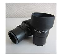 Kit d'accessoires pour microsc Wf10x 2 Oculaire oculaire de 2 mm de Hauteur avec des gardes oculaires en Caoutchouc en Plastique d'ombre de Maquette Taille 30mm Lames de Microscope (Color : 2pcs)