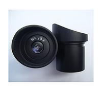 Kit d'accessoires pour microsc Wf20x 1 Micatroscope Optique Microscope stéréo à Angle de 0mm à Angle de 0mm 30mm avec gardes-Yeux en Caoutchouc Lames de Microscope