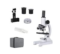 Kit d'accessoires pour microsc Zoom 64 0X 1280x 2000X Microscope Biologique Support monoculaire oculaire électronique Lames de Microscope (Color : Package5(40X-640X))