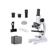 Kit d'accessoires pour microsc Zoom 64 0X 1280x 2000X Microscope Biologique Support monoculaire oculaire électronique Lames de Microscope (Color : Package6(40X-1280X))