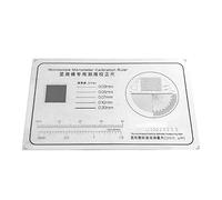 kit d'accessoires pour Microscope caméra de prépar Film Transparent dirigeant la règle d'étalonnage Animaux Microscope Coordination DE Ligne DE MICROMERME Accessoires pour microscopes