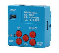 Kit d'accessoires pour microscopes 3 0MP 2K HDMI USB Caméra vidéo numérique Caméra Universal Bracket Table Stand 6-6 0 mm Lentille de Zoom de Zoom de Longueur focale Lames de Microscope (Color : C)