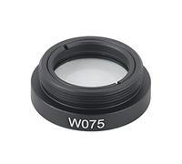 Kit d'accessoires pour microscopes 30 0X 450x 600X Lentille C-Mount de Zoom continu monoculaire numérique 0. 7X-5.6X Lentille d'agrandissement Lames de Microscope (Color : W075)