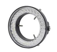 Kit d'accessoires pour microscopes Lampe annulaire réglable à 60 LED avec adaptateur secteur for Microscope Lames de microscope (Size : Yellow)