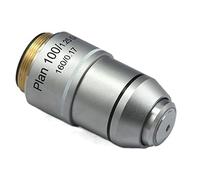 Kit d'accessoires pour microscopes Lentille de Microscope Biologique 4X 10x 20x 40x 60x 100x RMS Thread 160/0.17 Lames de Microscope (Color : Type A 100X)