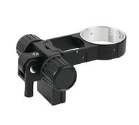 Kit d'accessoires pour microscopes Microscope de diamètre de 76 mm Diamètre Héditeur de tête stéréo Zoom Microscope Microscope binoculaire trinoculaire réglable Lames de Microscope (Color : Black)