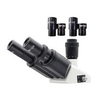 Kit d'accessoires pour microscopes Microscope Tenoculaire Tenoculaire Free monoculaire tête binoculaire tête for Microscope Biologique avec WF10X WF16X Oculaire Lames de Microscope