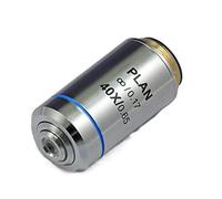 Kit d'accessoires pour microscopes Professionnelle 4X 10x 20x 40x 60x 100X Objectif Objectif 195 Objectifs achromatiques for Le Microscope Lames de Microscope (Color : 40X)