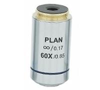 Kit d'accessoires pour microscopes Professionnelle 4X 10x 20x 40x 60x 100X Objectif Objectif 195 Objectifs achromatiques for Le Microscope Lames de Microscope (Color : 60X)