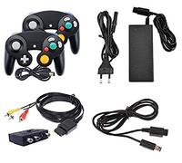 Kit d'accessoires pour Nintendo Game Cube Câble Contrôleur GC Câble d'alimentation Câble de charge Chargeur Câble Câble Péritel Adaptateur AC