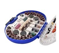 Kit d'accessoires pour outil rotatif - 276 accessoires pour meuleuse électrique avec mallette - d'outil rotatif | pour couper, sculpter, polir, percer, graver et réparer à la maison facilement
