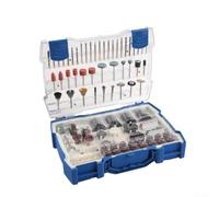 Kit d'accessoires pour outils rotatifs 365 pièces conçu pour mini perceuses et meuleuses électriques comprenant des embouts de meulage, de coupe, de polissage et de gravure
