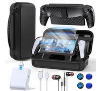 Kit d'accessoires pour Playstation Portal, étui de transport pour portail PS, station d'accueil de charge pour Playstation Portal, peau de protection pour portail PS5, 2 protecteurs d'écran HD avec