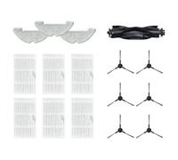 Kit d'accessoires Pour Q10/Q20 Plus - 1 brosse principale, 6 brosses latérales, 6 filtres HEPA, 3 lingettes