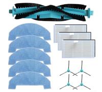 Kit d'accessoires pour robot aspirateur, brosse latérale principale, filtre, chiffon de nettoyage pour Ultenic pour T20 Pro pour Honor S3 R3 Plus Pièces de rechange