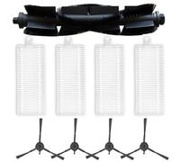 Kit d'accessoires pour robot aspirateur EZVIZ RE4 / RE4 Plus / RE5 / RE5 Plus (1 brosse principale, 4 brosses latérales, 4 filtres)