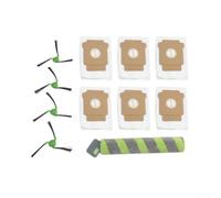 Kit d'accessoires pour Roomba Max 705 706 pour aspirateur robot combo - Comprend des rouleaux d'extraction en caoutchouc, des filtres et des brosses latérales - Pièces de rechange d'entretien