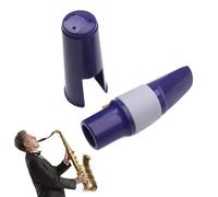 Kit d'accessoires pour saxophone - Ensemble d'embouchures en ABS, anche et clip en silicone | Instrument de débutant à professionnel compact, léger et durable 10 x 3,4 x 3,4 cm 32 g