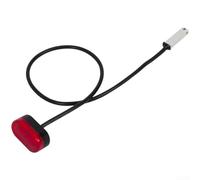 Kit d'accessoires pour scooter NINEBOT MAX G30 avec garde-boue avant et arrière support de feu arrière en alliage d'aluminium pour composants de montage Fender (C)