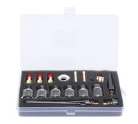 Kit d'accessoires pour torche de soudage, tasse en verre, soudeur en laiton, outil électrique, consommables pour WP-17/18/27