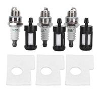 Kit d'accessoires pour tronçonneuse - Filtre à air et bougie d'allumage - Compatible avec Stihl MS180 MS170 018 017 MS 180 170