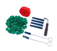 Kit d'accordage de piano Alnicov, outils d'accordage de piano professionnels, y compris des bâtons de sourdine en caoutchouc à touches en feutre