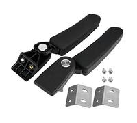 Kit D'accoudoir de Si¨¨ge Arri¨¨re de Moto, Kit Universel D'accoudoir de Si¨¨ge Arri¨¨re D'accoudoir de Bo?Te Pliante en ABS, Conception Pliable, Adapt¨¦ ¨¤ 30x245x39mm