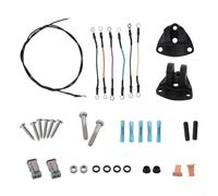 Kit d'actionneur de languette électrique 12 V 15064-001 de rechange pour système de mise à niveau de bateau Bennett avec supports de montage et matériel de câblage inclus