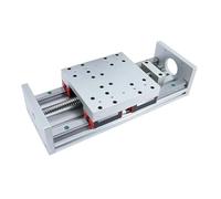 Kit d'actionneur linéaire for table coulissante CNC, Z, course de l'étage L 100-2000 mm, guides linéaires HGR20, vis à billes SFU1605 SFU1610(1610 for Nema24 32,200)