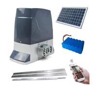 Kit d'actionneur linéaire pour ouvre-porte Ouvre-porte solaire DC 1200kg, moteur de porte coulissante 24V DC, ouvre-porte automatique(Fast Speed 18m min)