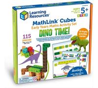 Kit D'Activités De Mathématiques Élémentaires Avec Cubes Mathlink : Ère Des Dinosaures,À Partir De 5 Ans