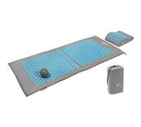 Kit d'acupression XL Fitem - Tapis d'Acupression + Coussin + Boule de Massage - Soulage douleurs Dos et Cou - Sciatique - Massage dos - Relaxation Musculaire - Récupération post-sport