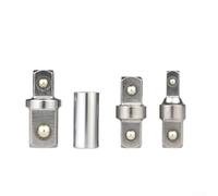 Kit d'adaptateur carré avec tailles 1/2, 1/4 et 3/8, double tête pour entraînement hexagonal externe et interne dans les tâches de réparation et d'assemblage