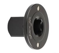 Kit d'adaptateur compact empilable pour visseuse à percussion avec construction traitée thermiquement et maintien sûr de la douille (6,35 à 9,5 mm)