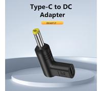 Kit d'adaptateur d'alimentation universel,5V,9V,12V,USB C,PD à DC,pour ordinateur portable,Type C femelle à DC - Type [DC4.8x1.7]-19V