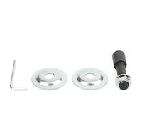 Kit d'adaptateur de broche pour meuleuse d'établi - Supports de montage d'arbre de 5 mm à 16 mm de diamètre pour les opérations de meulage et de polissage (5 mm)