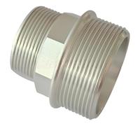 Kit d'adaptateur de carburant NPT de 5,1 cm pour pompes à carburant électriques 12 V, 24 V, 115 V, raccord en aluminium avec joint en fibre, remplacement direct pour OEM 110909-1