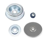 Kit d'adaptateur de coupe 4 Pièces Universelle Kit Fixation écrou Lame Boîte,Compatible avec Stihl FS120 200 250 56R 80 pour Tondeuse à Gazon et Coupe-bordures