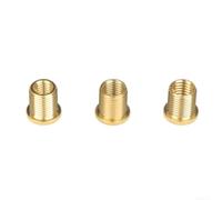 Kit d'adaptateur de filetage en alliage d'aluminium doré avec inserts d'écrous M8 x 1,25, M10 x 1,25, M10 x 1,5 pour transmission manuelle (M10 x 1,5)