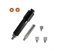 Kit d'adaptateur de lubrifiant pour réparation automobile 6/8/10 mm | Avec buses remplaçables et joints en polyuréthane pour outils d'entretien du véhicule