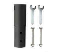 Kit d'adaptateur de montage sur poteau Starlink V2 en aluminium prenant en charge des diamètres de tuyau standard pour un déploiement extérieur