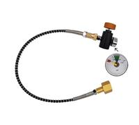 Kit d'adaptateur de tuyau de bouteille de cylindre de soude for charger le CO2 du grand réservoir de dioxyde de carbone W21.8-14(Hose no BleedValve)