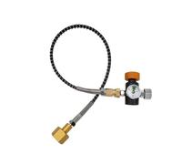 Kit d'adaptateur de tuyau de bouteille de cylindre de soude for charger le CO2 du grand réservoir de dioxyde de carbone W21.8-14(Hose BleedValve)