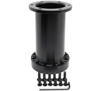 Kit d'adaptateur d'entretoise de volant, 13 mm, 51 mm, 76 mm, 101 mm, 128 mm pour la plupart des voitures et camions, noir