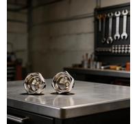 Kit d'adaptateur en laiton 2 pièces M30 x 1,0 vers M30 x 1,5 pour connecter des thermostats intelligents modernes à des vannes de radiateur thermostatiques dans des projets de rénovation