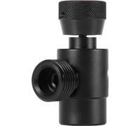 Kit d'adaptateur pour réservoir de remplissage de CO2 pour SodaStream (noir sans compteur)