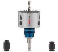 Kit d'adaptateur POWER CHANGE et scie trépan PROGRESSOR 68mm 5 pièces - BOSCH - 2608594399