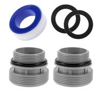 Kit d'adaptateurs de conversion de tuyau de piscine 40 mm à 3,8 cm 4560, kit de conversion de tuyau de filtre compatible avec Intex Hayward Coleman connecteur de tuyau de pompe de filtre de piscine